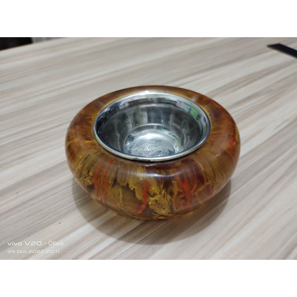 Asbak Kerang Fiber Kuno Jadul Antik