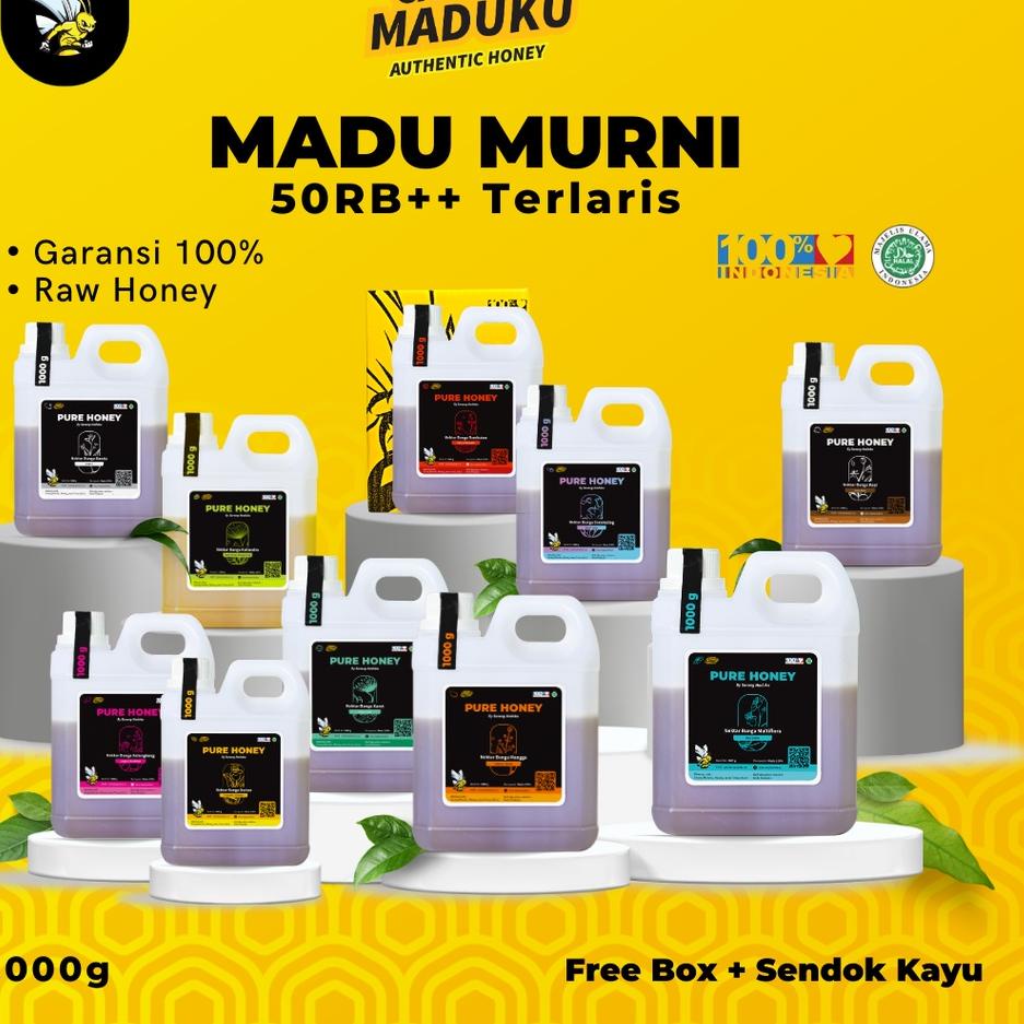 

➷ Sarang ku - Asli Murni Asli 100% Tanpa Campuran Raw Honey ☏
