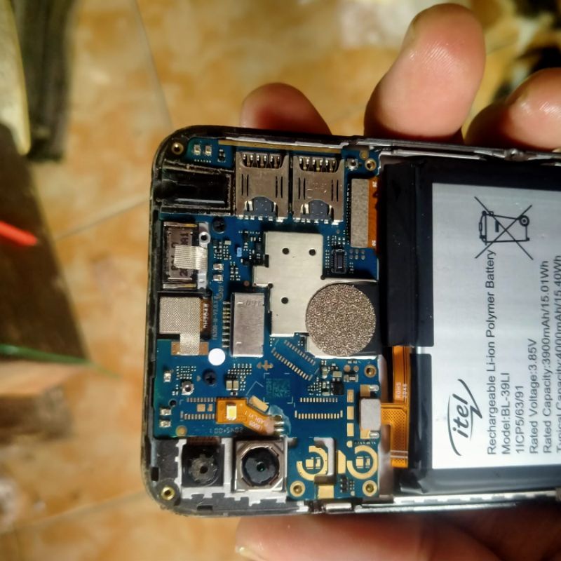 mesin hp itel L6005 normal