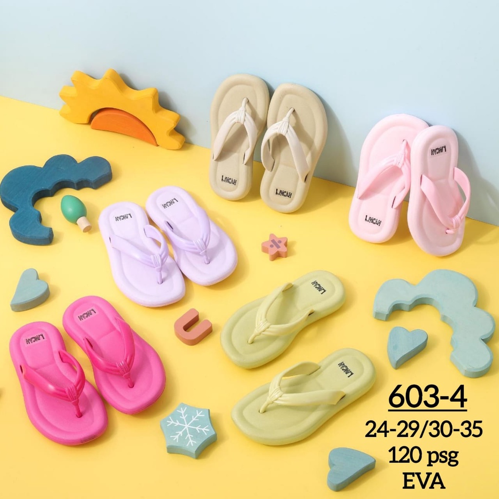 Sandal Jepit Jelly Anak Impor Kekinian Murah