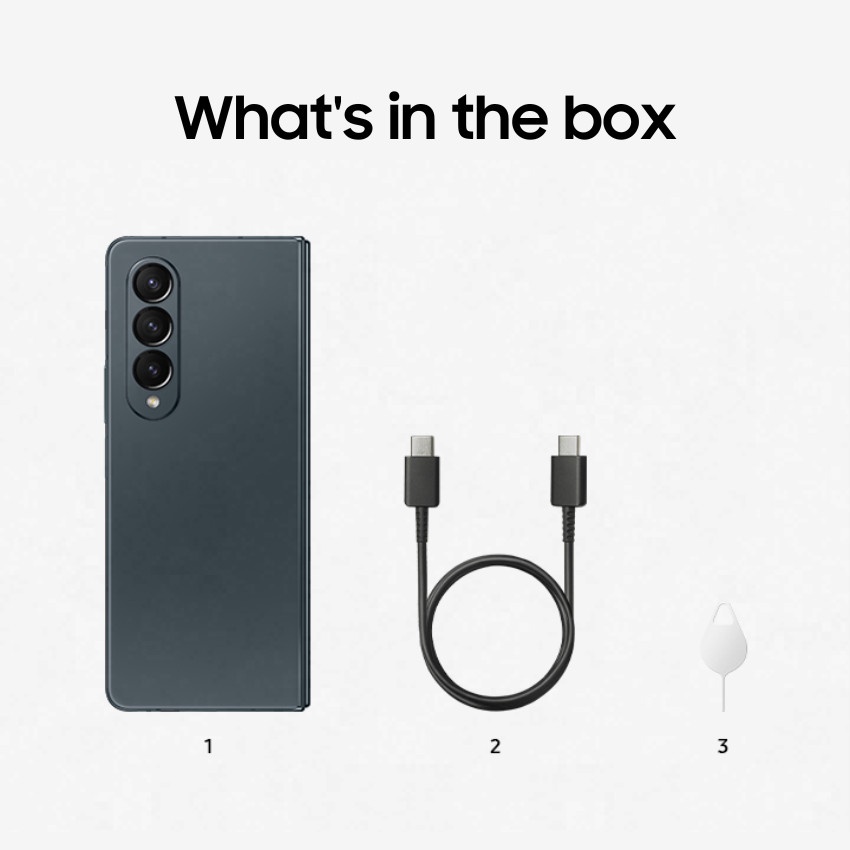 Handphone SAMSUNG GALAXY Z Fold 4 5G 12/256GB - Garansi Resmi