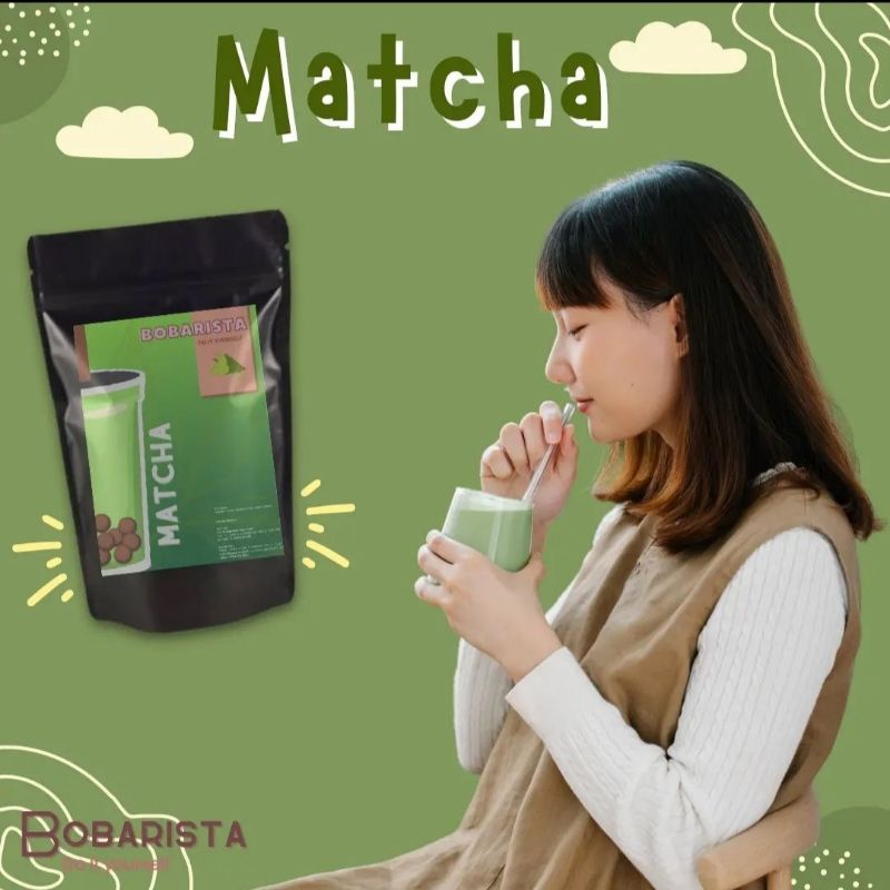 

Bobarista Bubuk Minuman Premium 1kg Varian Matcha