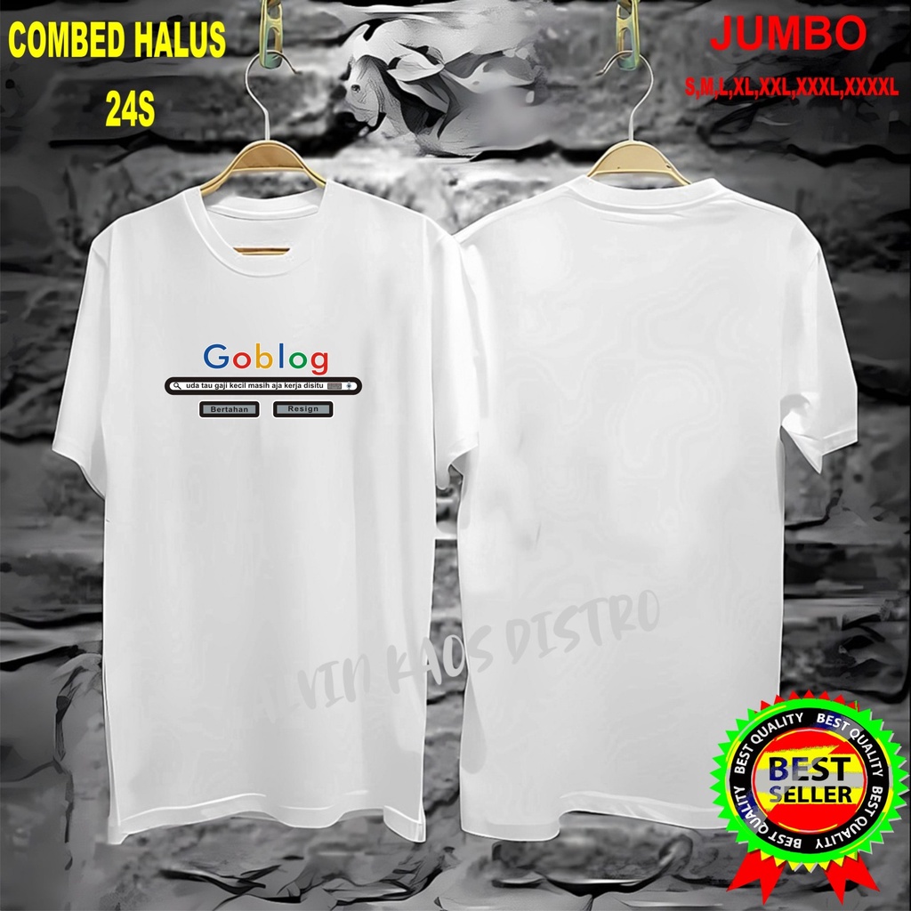 APPS Promo Diskon Kaos  DTF G0BL*G Kaos Terlaris Kualitas Terjamin/Kaos Murah /Pakaian Pria pakaian Wanita/Kaos Distro Pria Kaos Promo/Best Seller