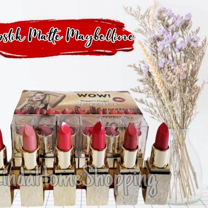 ☑ [PER LUSIN] LIPSTICK REVLON  MATTE / Lipstik Maybeline Matte ✩