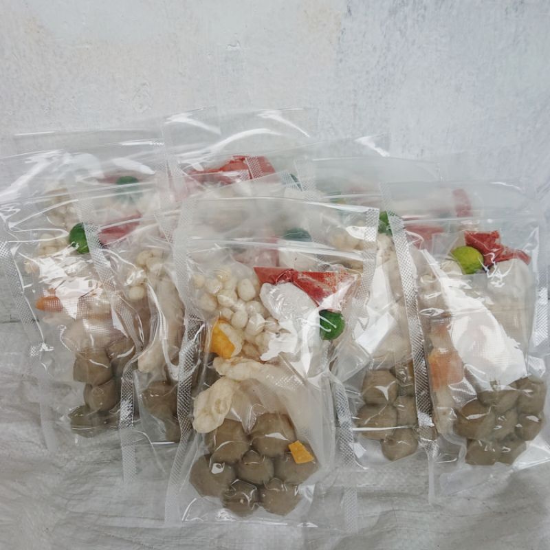 

10 Bungkus Baso Aci Mini
