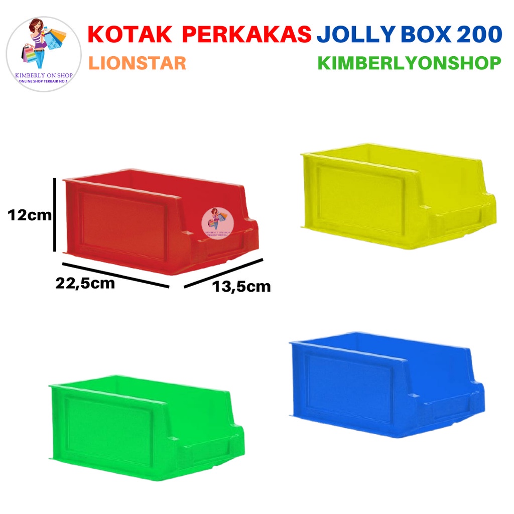 Kotak Perkakas Sparepart Case Jolly Box 200 Lion Star