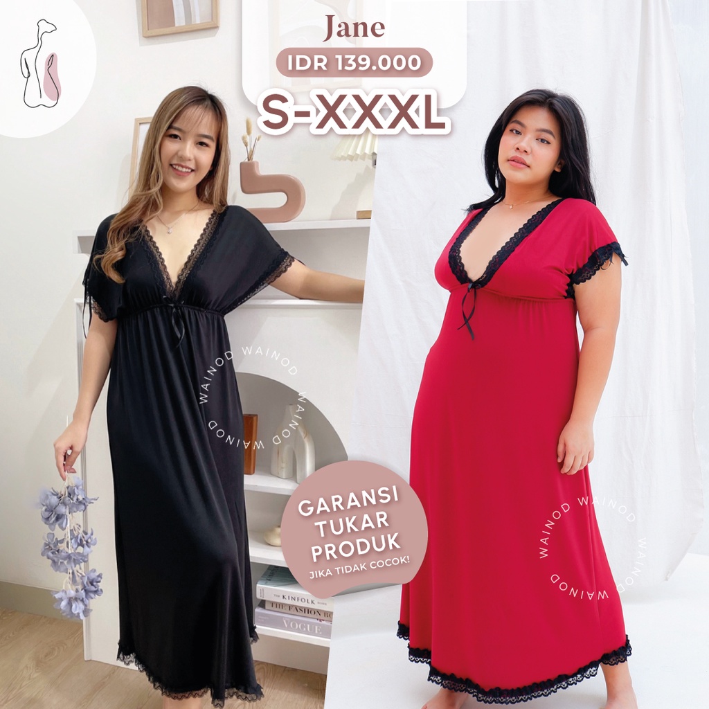 JANE S-3XL sexy lingerie dress - WAINODSHOP