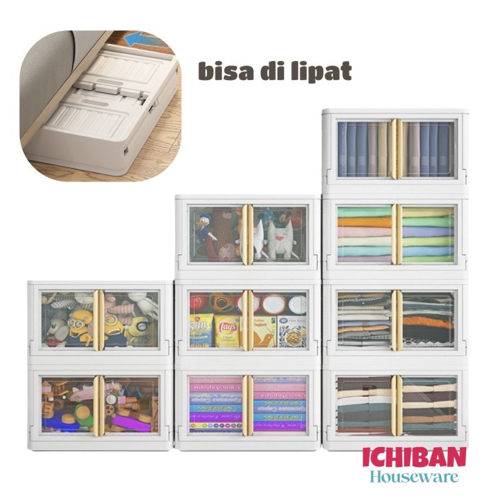 

Terlaris Lemari Lipat Bebas Susun Lemari Buku Lemari Baju Lemari Plastik