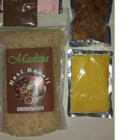 

Ready / NASI KEBULI INSTAN 500 gr plus minyak samin dan kismis MURAH.,..