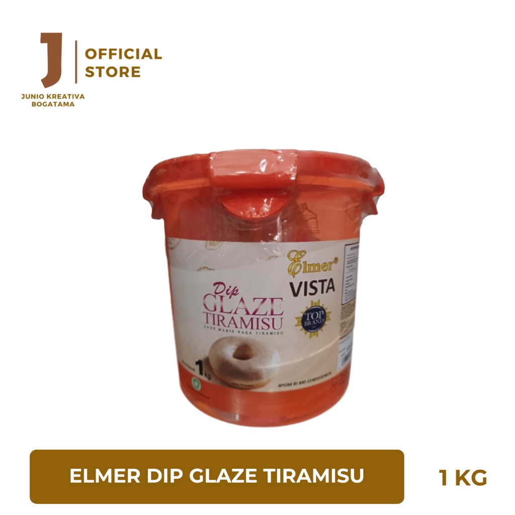 

Elmer Dip Glaze Tiramisu 1 Kg
