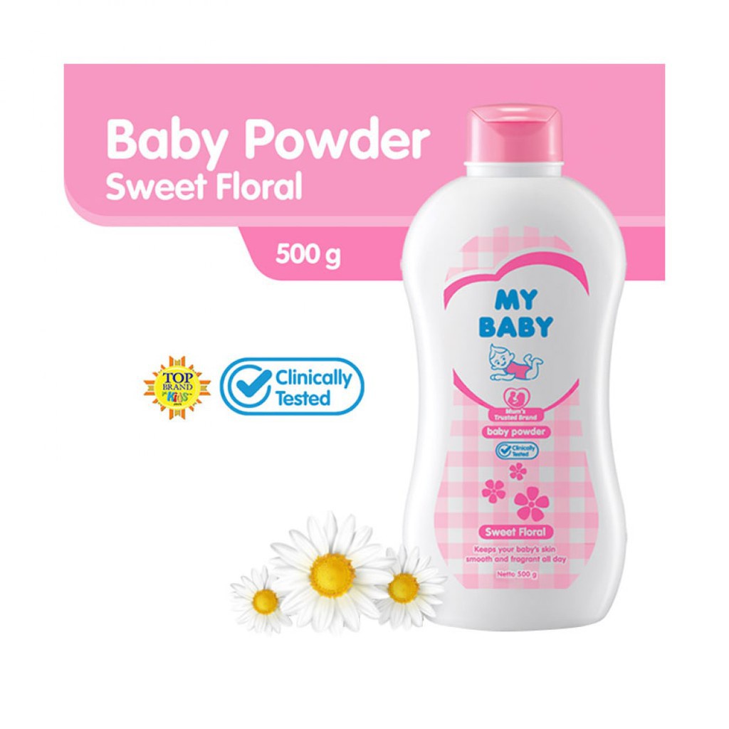 MY BABY POWDER 500GR SWEET FLORAL