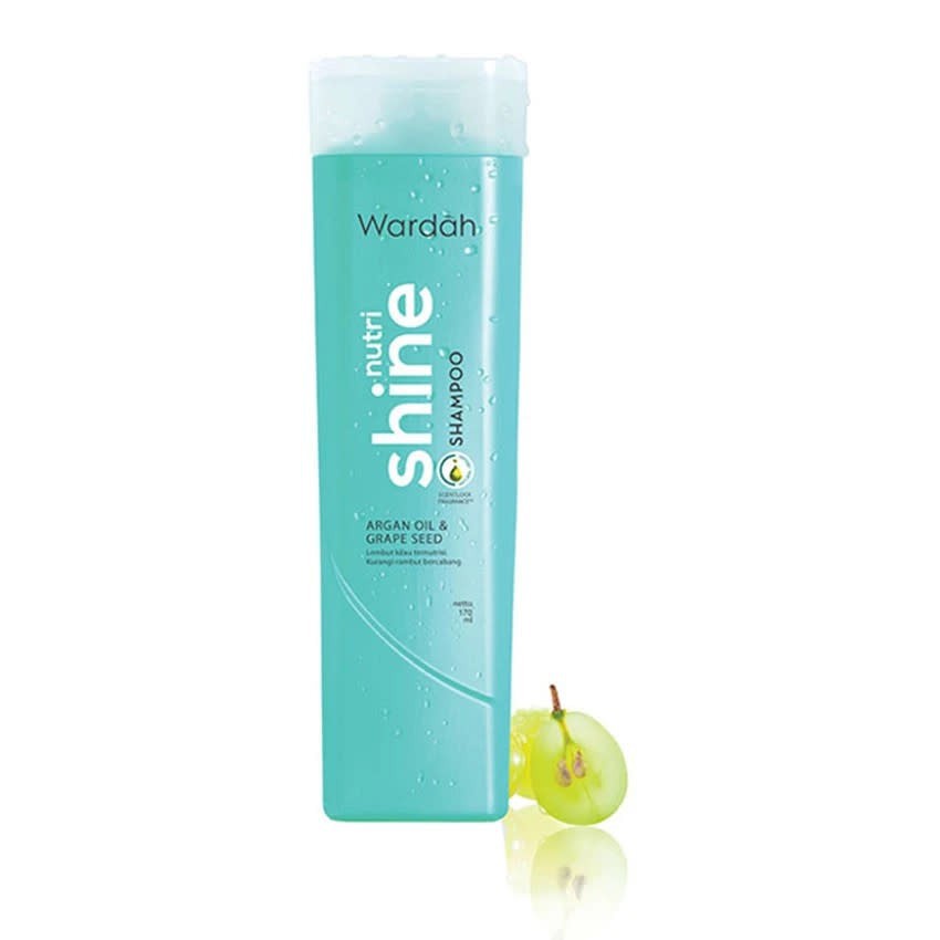 WARDAH SHAMPOO 170ml ARGAN OIL &amp; GRAPE