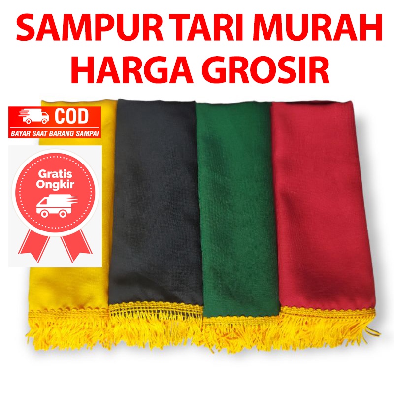 Sampur Tari Rumbai | Sampur Tari Gandrung | Sampur Gombyok | Selendang Tari Murah | Selendang Tari Anak | Slendang Tari Kembang