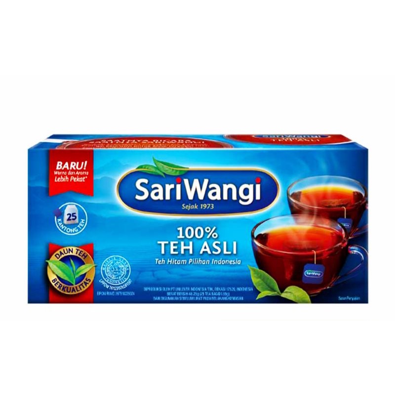 

Sariwangi Teh Asli TB 25 / Kotak / Box