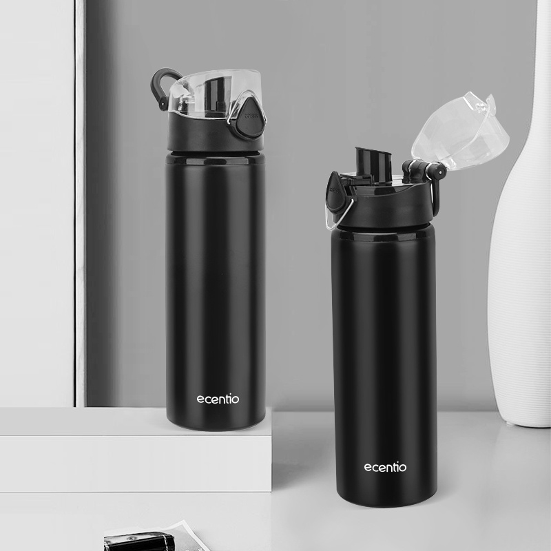 ecentio 750ml tumbler aluminium botol air sports water cup botol minum bottle cangkir aluminium besar