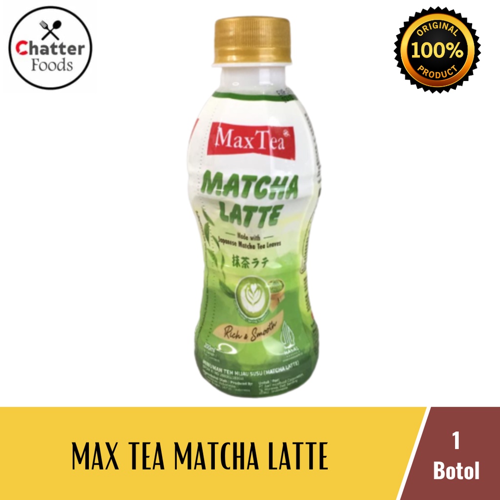 

Minuman Teh Hijau Susu MaxTea (Matcha Latte) 200ml