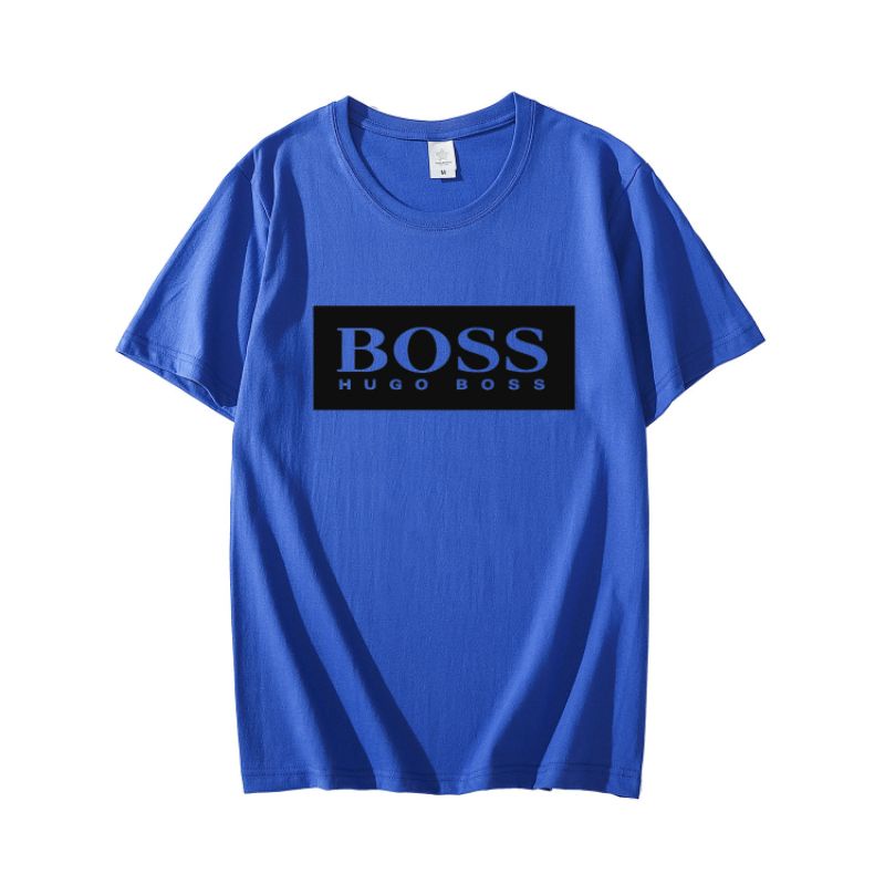 Kaos Oblong Boss Kaos Baju Pria Lengan Pendek Pakaian Atasan Cowok Cewek Tshirt Cod