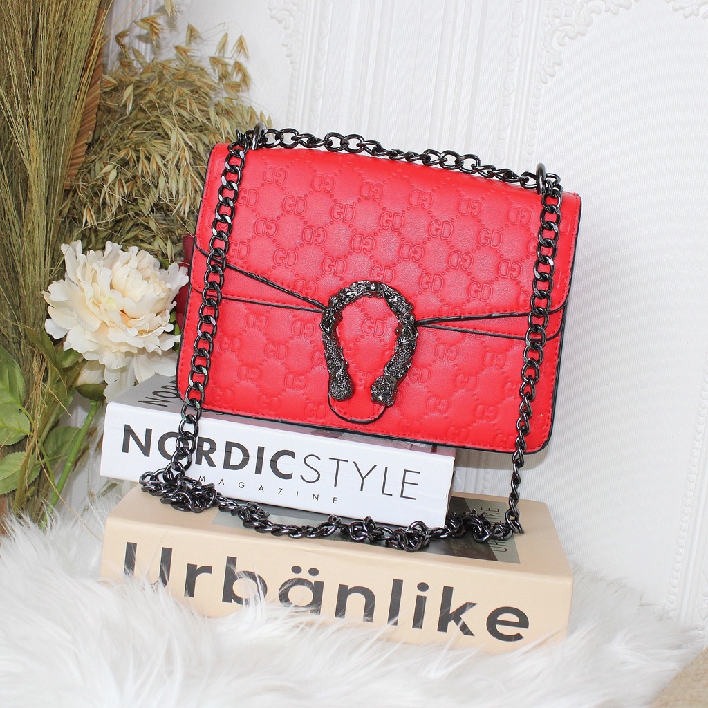 Tas Selempang Wanita Import Tas bahu wanita Sling Bag wanita  TF7135