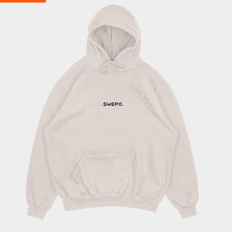 RECOMENDED SWEPO Hoodie Jumper Everyday SWEPO Series (BORDIR) Size M- XXXL ( Pria & Wanita )