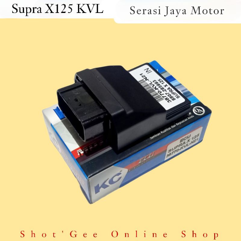 ECU SUPRA X125 KVL / ECM CDI ECU SUPRA X 125 (KVL)