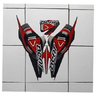STIKER STRIPING STANDART BEAT KARBU 2009 STIKER MOTOR BEAT TERBARU|STIKER MOTOR KEREN & TERBARU 2009