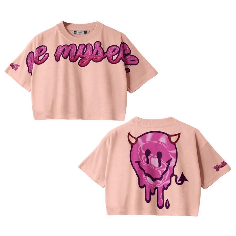 OVERSIZE Crop &quot;Cute Evil&quot;