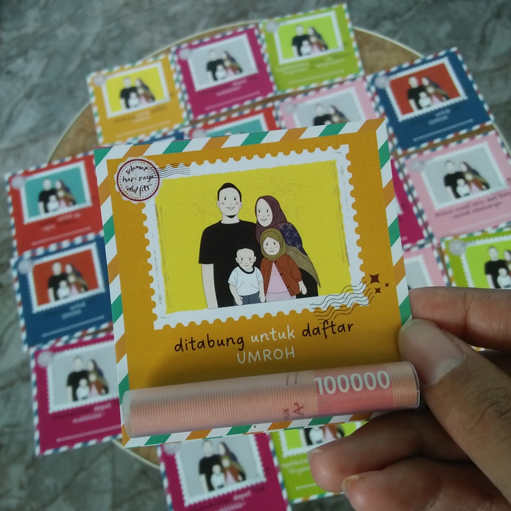 

amplop lebaran sedotan ilustrasi/amplop idul fitri/bisa tambah nama dan free edit ilustrasi