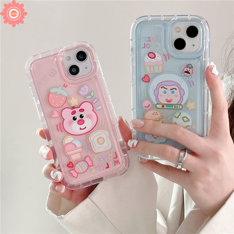 Casing Ponsel Toy Story Lucu Untuk Xiaomi Redmi Note10 11 10s 9 11s 8 Redmi 10 12C 9 10C 9T 10A A1 9A 9C NFC Note9 Note10 Note11 POCO F4 Alien Buzz Lightyear Soft TPU Airbag Case