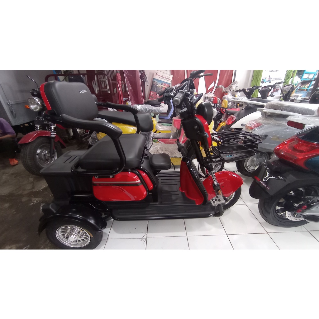 SEPEDA LISTRIK RODA TIGA MINI EXOTIC SIERRA