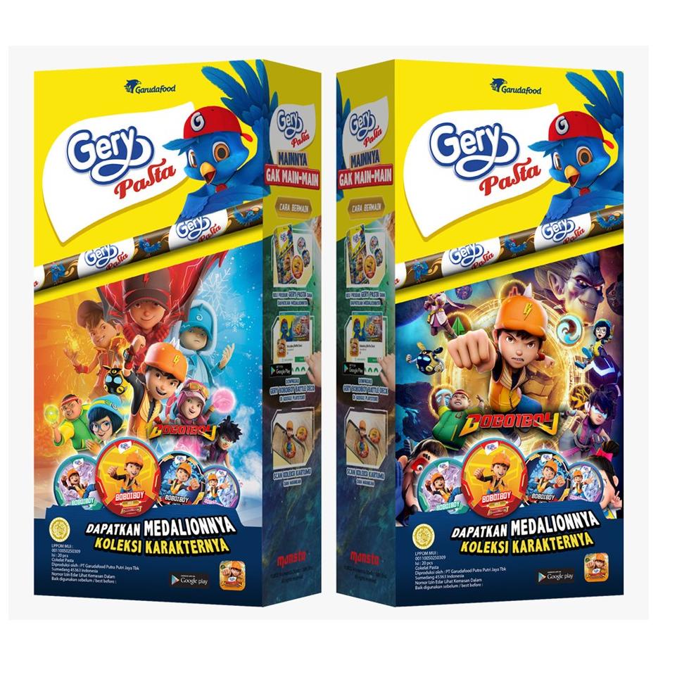 R29 Gery Pasta Cokelat boboiboy 7g x 20 (1 Box) PROMO GB21