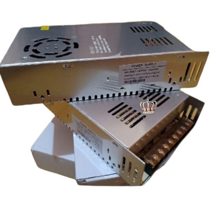 ❃ Power Supply Cctv 12V 40A Power Suply Switching 40 Ampere 12 Volt ➢