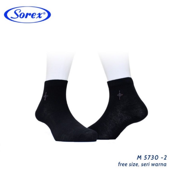 Kaos Kaki Pria SOREX 5730 / Kaos kaki Pria dewasa pendek premium quality Sport SOREX M 5730 - sckmenwear GROSIR