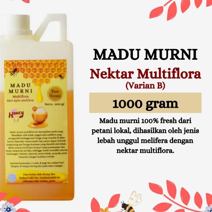 

✽ Asli / Murni Multiflora 1000 Gram ➨