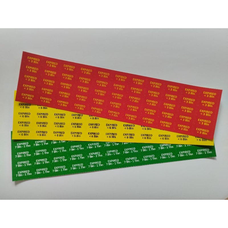 

Stiker Label Expired Obat 2 Baris