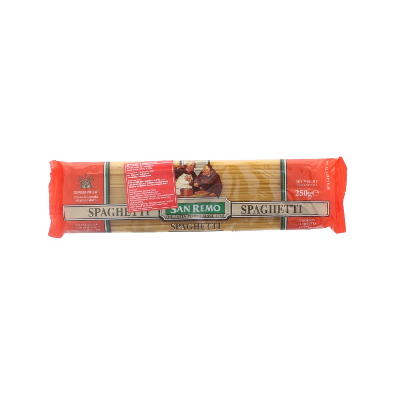 

SANREMO SPAGHETTI 250 GR