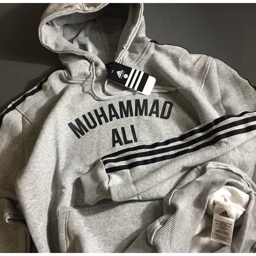 Jaket Sweater hoodie Adidas Muhammad Ali premium best seller