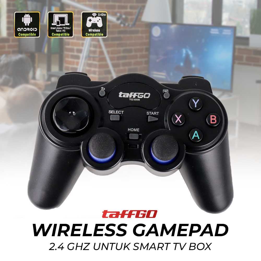 Wireless Gamepad Tv Android Joystick Smart TV PC Bluetooth Wireless Tv Box Tv Digital 2.4 GHz Tv TCL Ipega Sony Polytron Coocaa