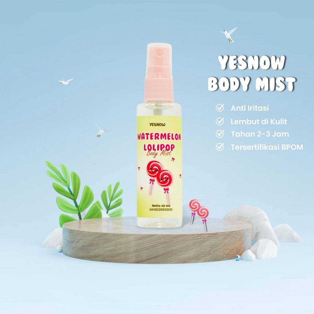 ★ BB ★ YESNOW Body Mist Something Sweet &amp; Fresh 60ml