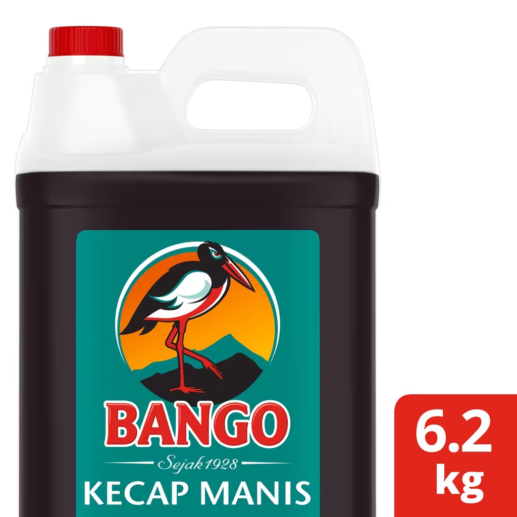 

Bango Kecap Manis 6.2 kg Jrigen Industri Horeca