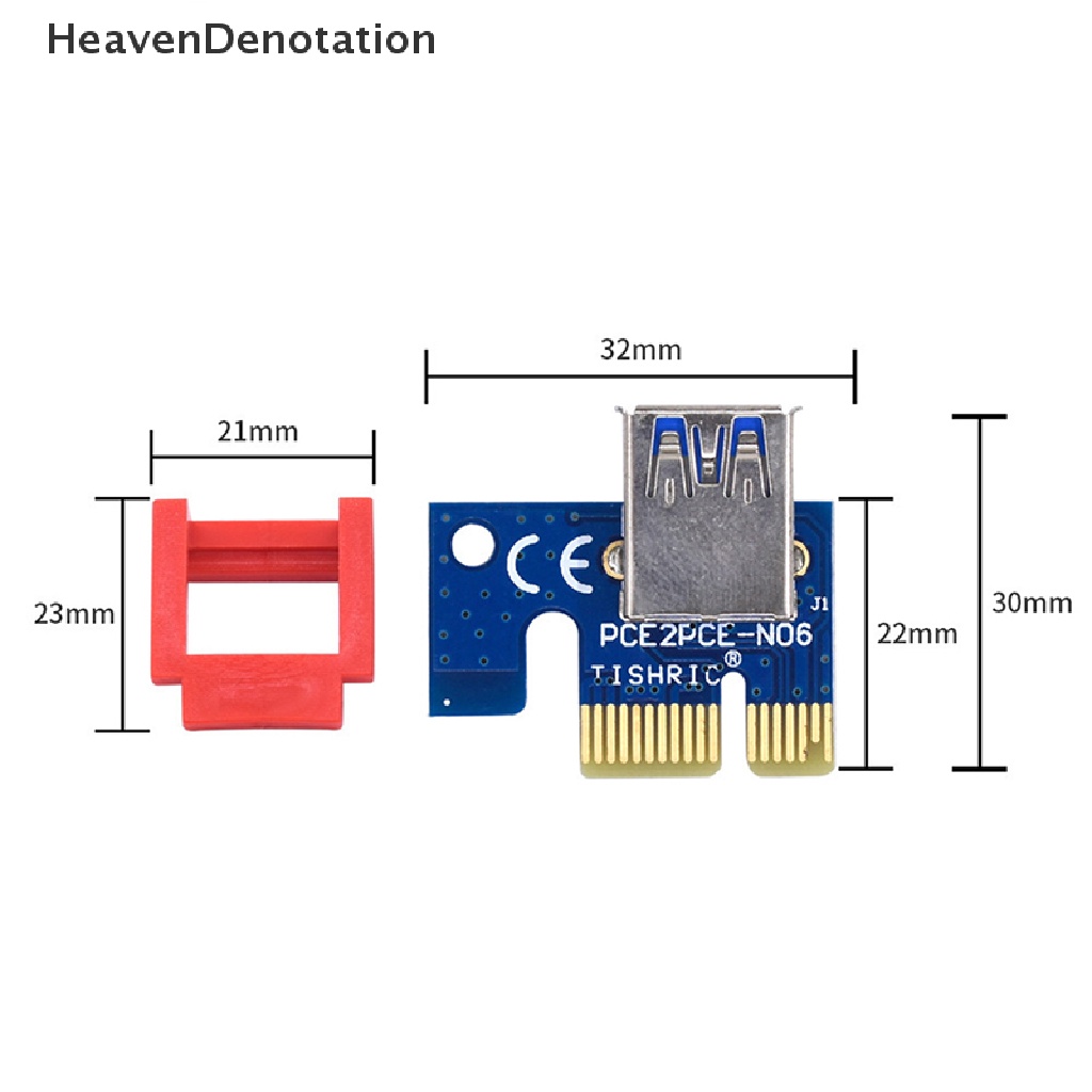 [HeavenDenotation] 5pcs PCIE Slot 1x Gesper Papan Kecil Diameter 21mm * 23mm Kartu Grafis Ekstensi Kabel Pemegang HDV