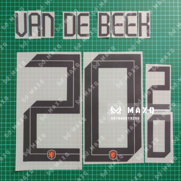 NETHERLANDS ] - HOME NAMESET VAN Limited 2020 BEEK [ 2021 Unik BELANDA DE