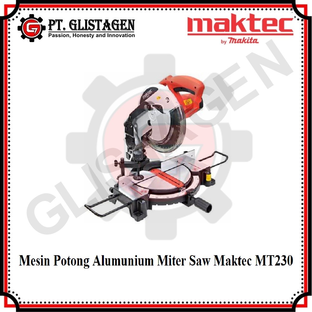 MAKTEC MT230 Mesin Gergaji Potong Alumunium Miter Saw 10inch MT 230