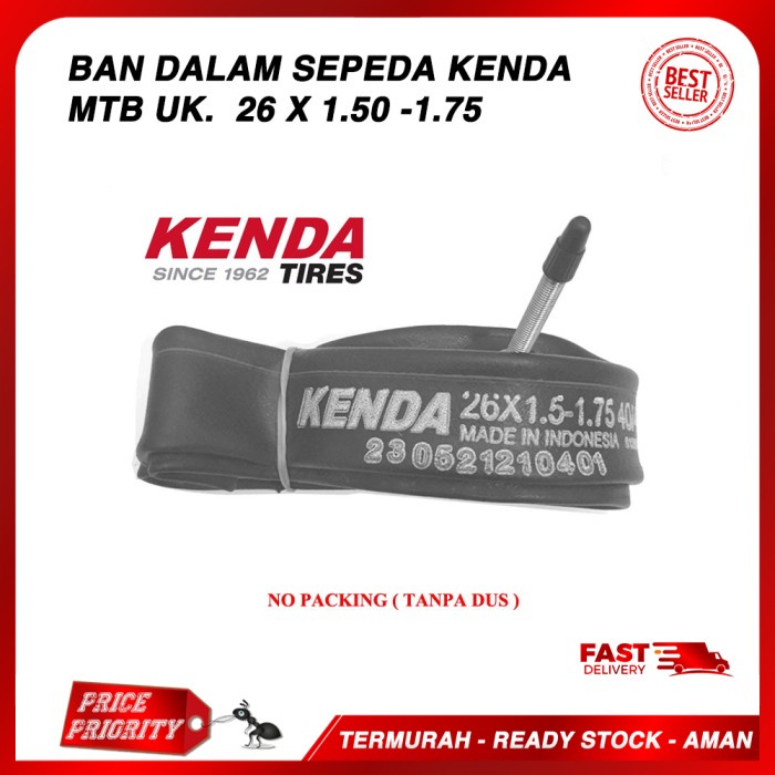 Ban Ban Dalam Kenda 26 X 1.50 1.75 / Ban Dalam Sepeda Kenda 26 X 150 - 175