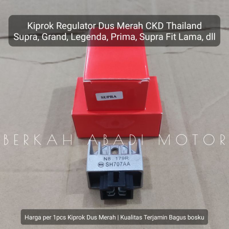 Kiprok Regulator Supra Grand Dus Merah CkD Thailand | Kiprock Legenda Prima Fit Murah Import