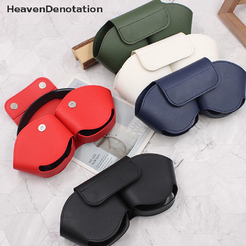 [HeavenDenotation] 1pc Lembut Tahan Lama Tahan Aus Case Anti Gores Tahan Air Portabel Pelindung PU Cover Kantong Untuk Airpods Max Headset HDV