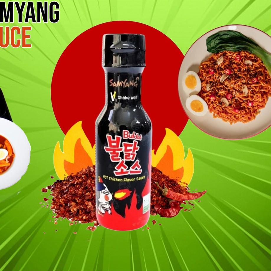 

✰ Saos Sauce Samyang Saus Samyang Logo Halal Hitam Original ♜