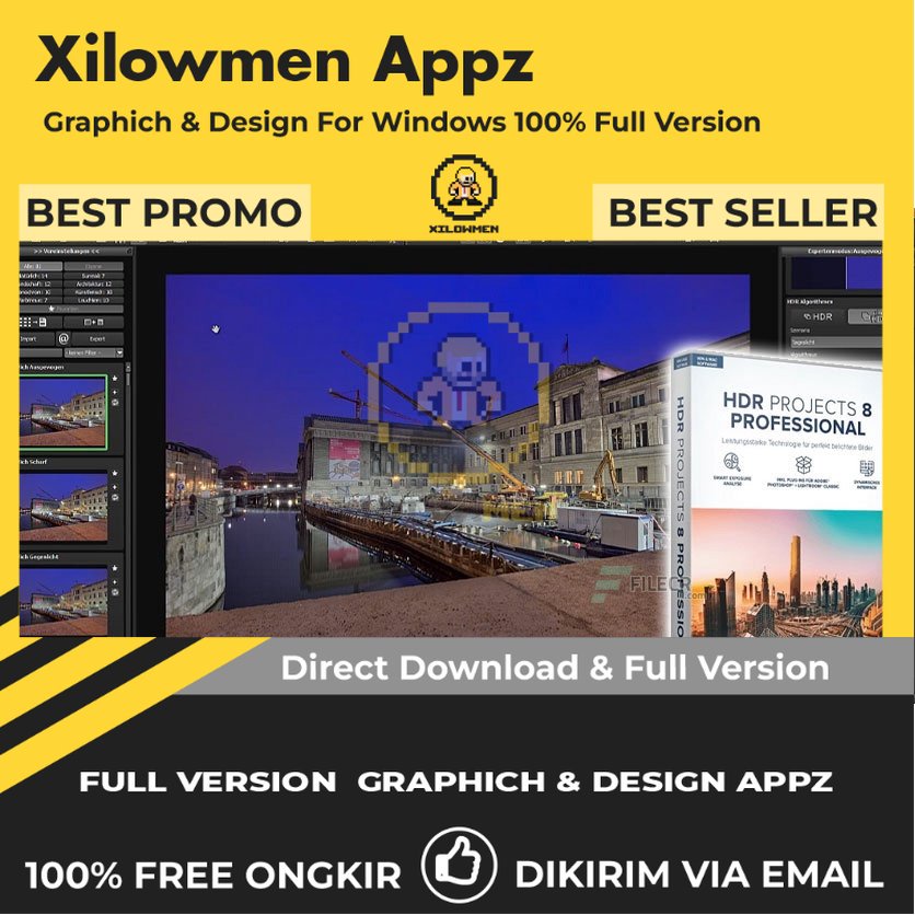 [Full Version] Franzis HDR projects 9 professional Pro Design Graphics Lifetime Win OS