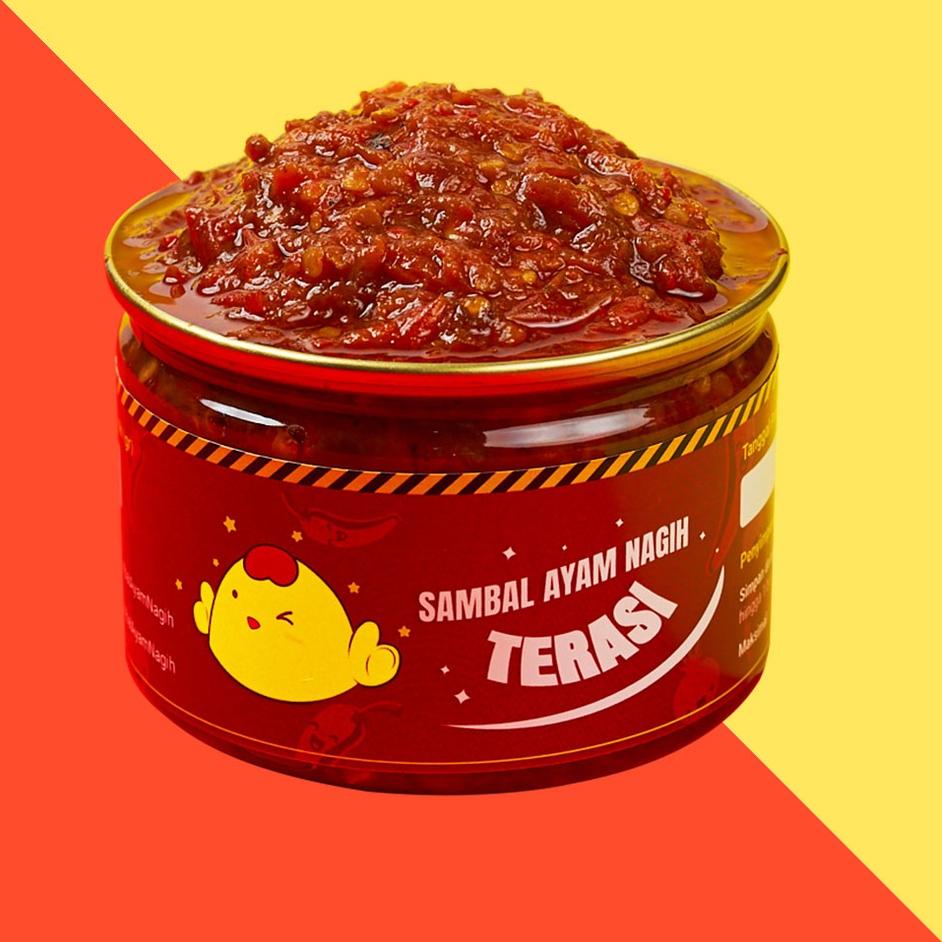 

☂ SAMBAL NAGIH - Sambal Terasi Pecel khas angkringan Toples ☝