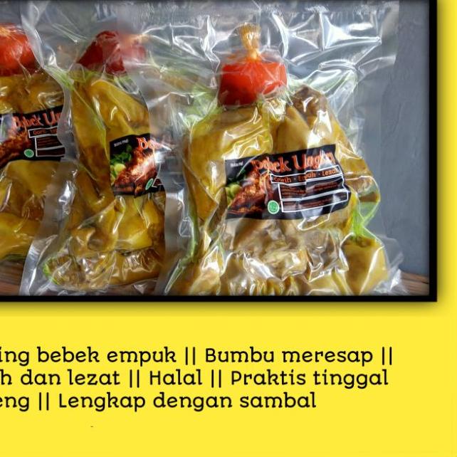 

♙ BEBEK UNGKEP EMPUK 1EKOR SUDAH DENGAN SAMBAL ➪
