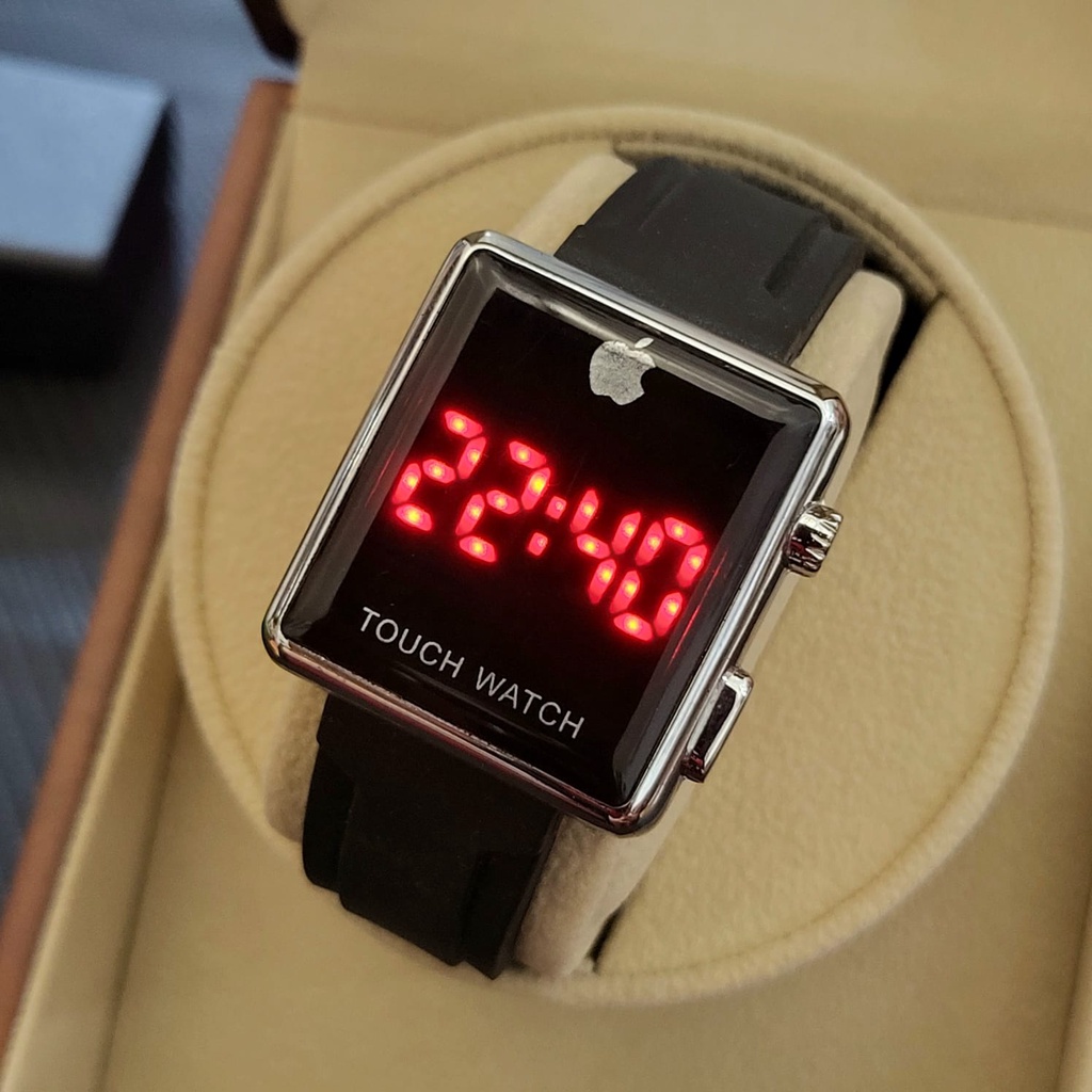 BEST SELLER JAM TANGAN WANITA IPH D60 DIGITAL TALI RUBBER DM 4.0CM FREE BOX &amp; BATERAI || JAM TANGAN FASHION WANITA JAM TANGAN CEWEK MURAH